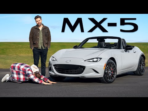 Видео: Обзор обновленной Mazda MX-5 2024 года // Еще совершеннее