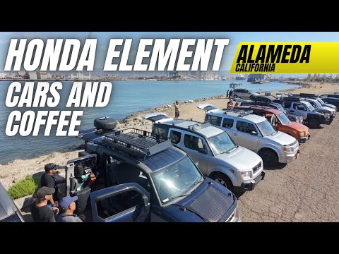 Видео: Встреча Honda Element Car's and Coffee