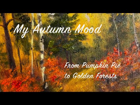 Видео: Осеннее настроение: Тыквенный пирог и Золотая листва