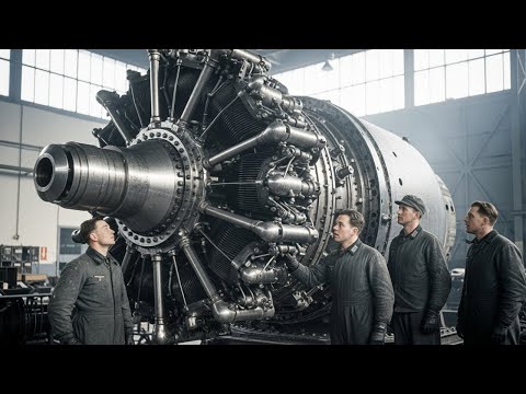 Видео: Когда Немецкие Инженеры Вскрыли Двигатель P-47 — И Обнаружили, Что За Ним Ждут Ещё 15 000 Таких Же