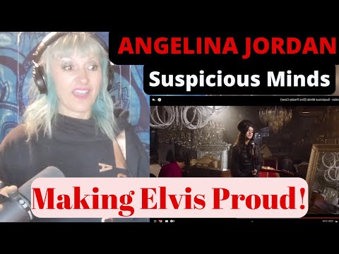 Видео: Анджелина Джордан — Suspicious Minds | Реакция и анализ артиста/тренера по вокалу
