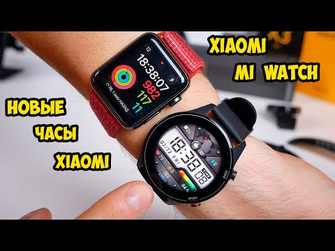 Видео: Xiaomi Mi Watch  Новое поколение умных часов Xiaomi