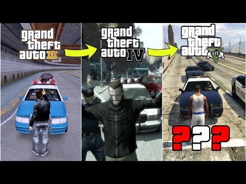 Видео: НАСКОЛЬКО РЕАЛИСТИЧНЫ ИГРЫ GTA ? ЭВОЛЮЦИЯ (2001-2022)