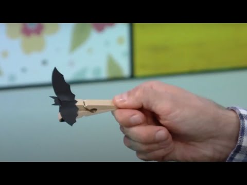 Видео: Мастерим игрушку Летучая мышь - С добрым утром, малыши!