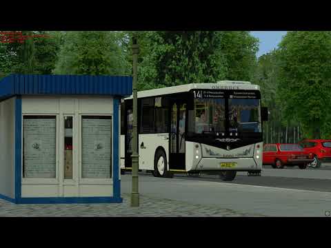 Видео: 14-й маршрут, НЕФАЗ-5299-30-31_2016 (Omsi 2)