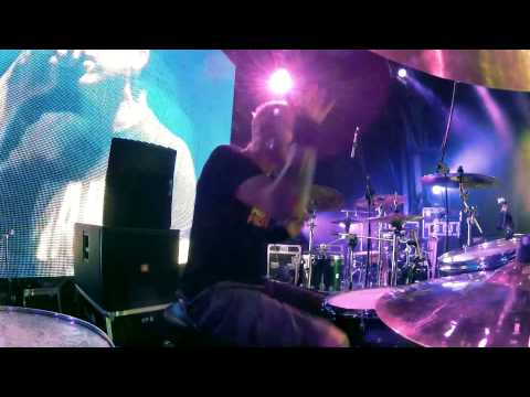 Видео: Radio Чача "В системе дней" Доброфест 2012 (Drum cam)