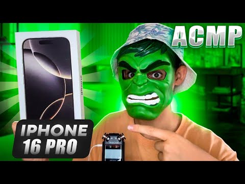 Видео: АСМР Распаковка и обзор iPhone 16 Pro - 256 ГБ 📱(ASMR UNBOXING iPhone 16 Pro)