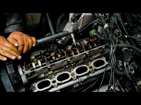 Видео: Ремонт мотора AQF. Замена клапанов