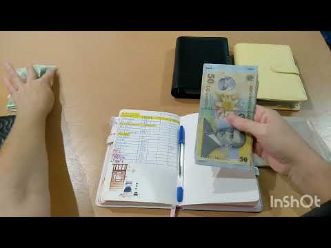 Видео: #4 Cash envelope | Наличные деньги по конвертам | Распределение 850 RON | 24.10-30.10