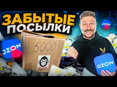 Видео: НАСТОЯЩИЕ ЗАБЫТЫЕ ПОСЫЛКИ с OZON окупаемость 300%