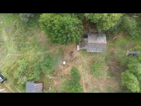 Видео: Наша дача с высоты птичьего полёта.