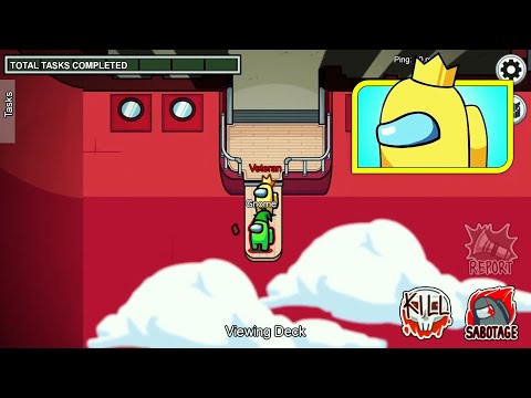 Видео: Among Us Типичные дни - Игра в прятки на карте Airship