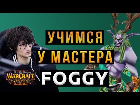 Видео: Учимся играть у FOGGY - Ночные эльфы - Warcraft 3 Reforged