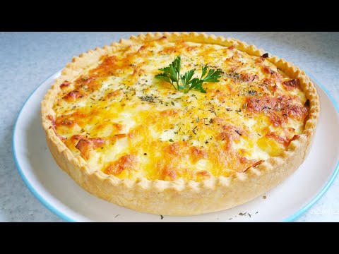 Видео: Киш! Очень вкусный с курицей и сыром!
