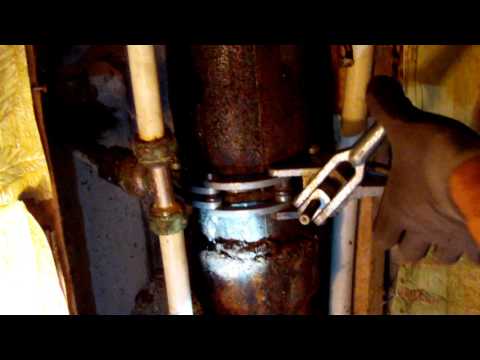 Видео: Труборез по чугуну.(без шума и пыли) Дубль 3.