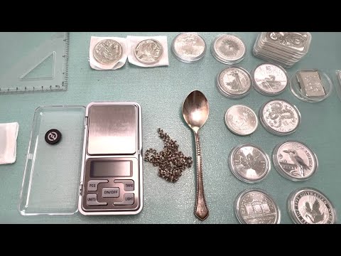 Видео: Как Выгодно Инвестировать в Серебро и как Быстро Проверить Серебро на Подлинность.