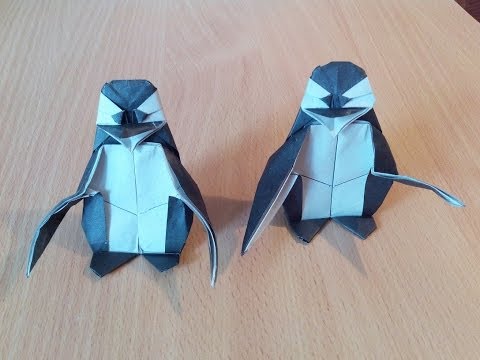 Видео: Пингвин оригами, origami penguin (Fernando Gilgado)