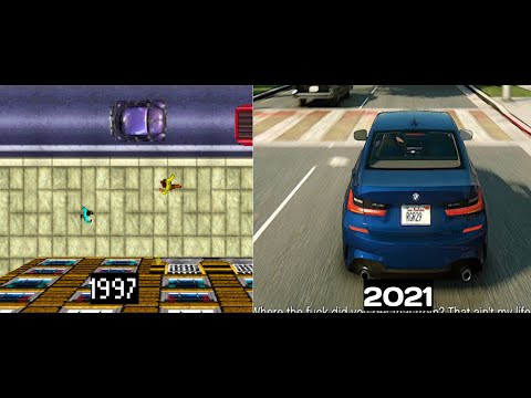 Видео: GTA-Эволюция серий игр 1997-2021