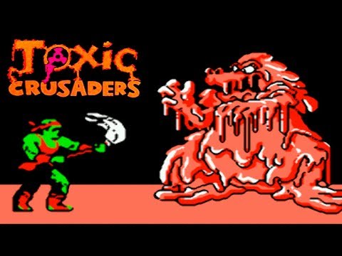 Видео: Toxic Crusaders (Токсичные Крестоносцы) прохождение (NES, Famicom, Dendy)