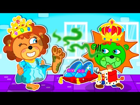 Видео: Маша и Леопольд. Вонючие ноги - Серии для всей семьи - Lion Family на русском