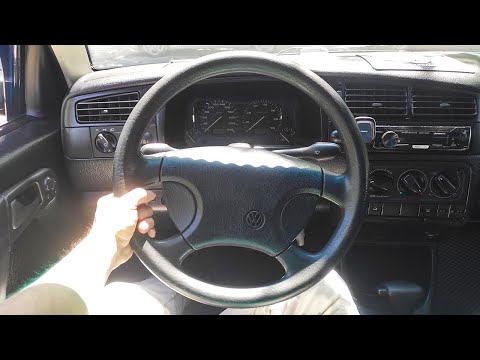 Видео: Как выровнять кривой руль после развала за 2 минуты! | Golf 3