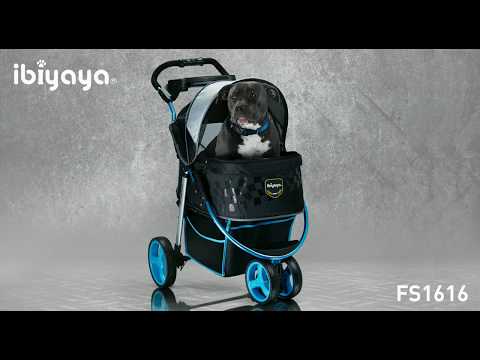 Видео: Прогулочная коляска для животных FS1616