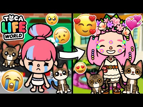 Видео: 😍 У МЕНЯ НАКОНЕЦ-ТО ПОЯВИЛАСЬ СЕМЬЯ! 💜😁 Toca Boca Life World
