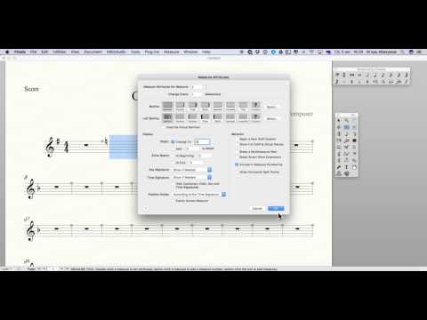 Видео: Finale для чайников. Факультатив. Хитрости смены знаков.