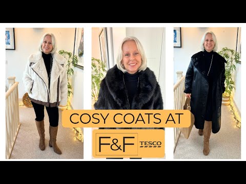 Видео: Пальто Tesco, которые вам пригодятся в этом сезоне! | УЮТНЫЕ ПАЛЬТО В F&F