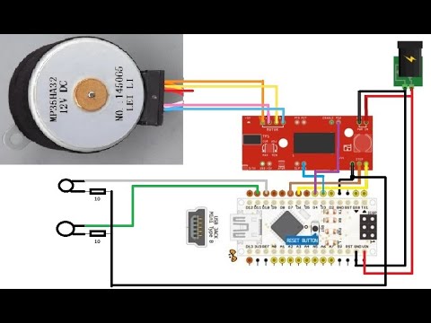 Видео: Самодельный мотор, часовой привод, для монтировки eq2, Arduino, часть 4.