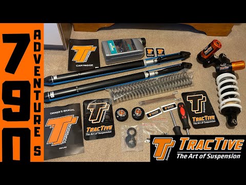 Видео: Распаковка и установка подвески KTM 790 Adventure S TracTive