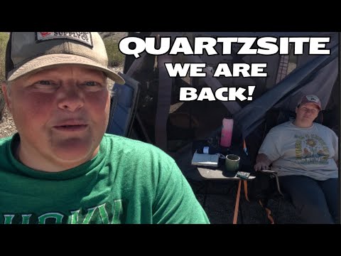 Видео: Quartzsite Мы вернулись в новом сезоне!