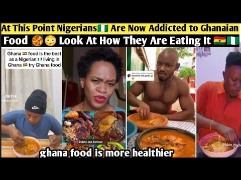 Видео: На данный момент нигерийцы🇳🇬 подсели на ганскую🇬🇭 еду 🥘😳 Посмотрите, как они ее едят 🇬🇭🇳🇬