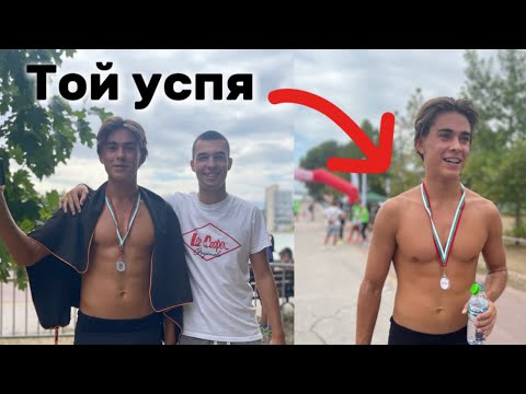 Видео: Пингвин триатлонист?!