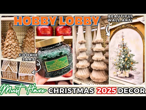 Видео: БЕГИТЕ в Hobby Lobby! Рождественский декор — must-have | Покупайте вместе со мной | Вирусный деко...