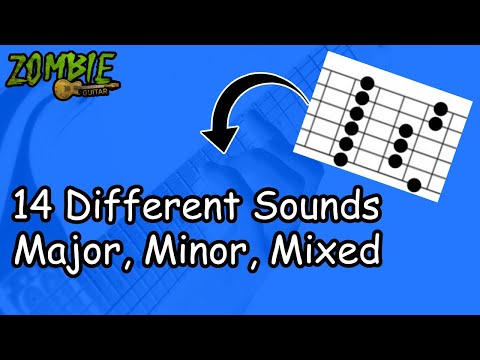 Видео: Вот 14 гамм для игры в пентатоническом боксе №1