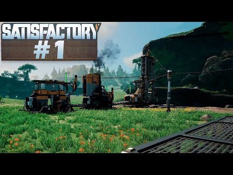 Видео: Начало завода // Satisfactory #1