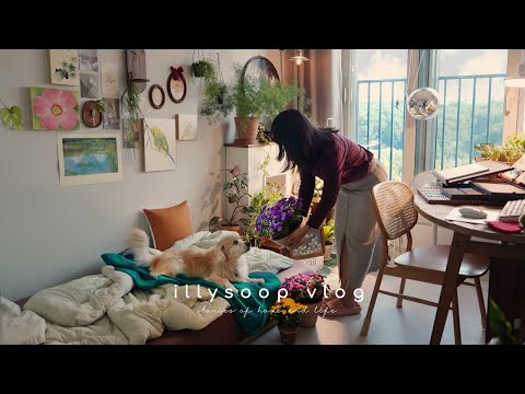 Видео: Уютный осенний день с моими растениями 🍁Пересадка, уход от вредителей и обновление уголка