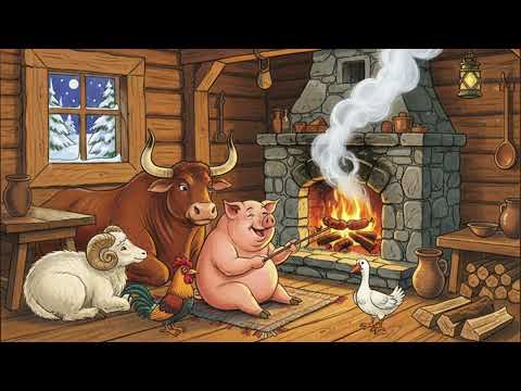 Видео: Сказка "Зимовье зверей" |  аудиосказка