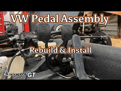 Видео: Ремонт и установка педального узла VW Beetle - ep13 Autodynamics Deserter GT Dune Buggy