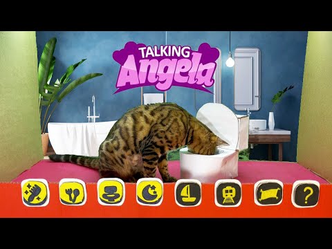 Видео: Моя ГОВОРЯЩАЯ АНЖЕЛА 2 в реальной жизни 🐈. ВТОРАЯ ЧАСТЬ