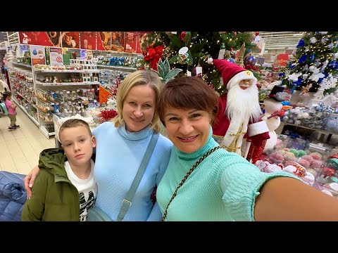 Видео: В АШАНЕ МЕЧТЫ СБЫВЮТСЯ🧑‍🎄НАШИ ПОКУПКИ🐟ПИРУЮ