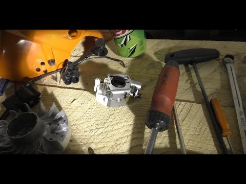 Видео: Stihl 462 mtronic, переделанный под карбюратор — до и после