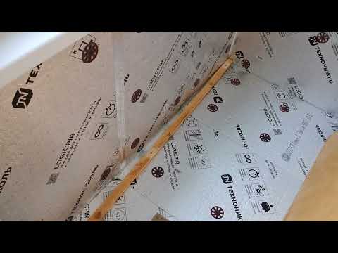 Видео: Утепление лоджии. PIR плита. Часть 1.