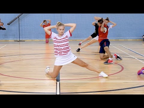 Видео: Разминочный комплекс сборной