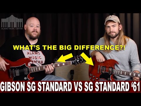 Видео: Gibson SG Standard и SG Standard ‘61 | В чем разница и какую выбрать?