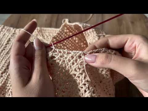 Видео: Кофточка из Pinterest| часть 3| мк для начинающих