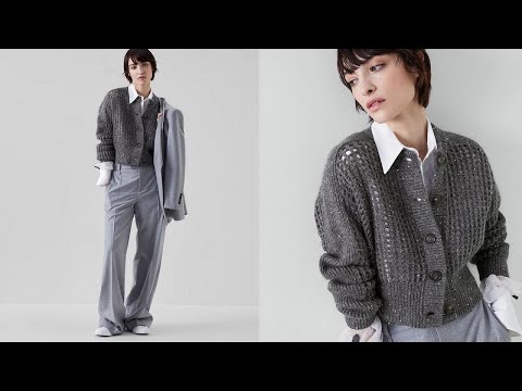 Видео: Сетка - клетка узор из новой коллекции Кучинелли