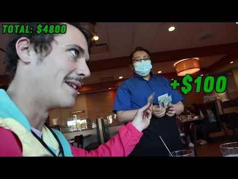Видео: ОСТАВИЛИ 5.000 ДОЛЛАРОВ ЧАЕВЫХ ОФИЦИАНТКЕ, а она ЗАПЛАКАЛА!!!