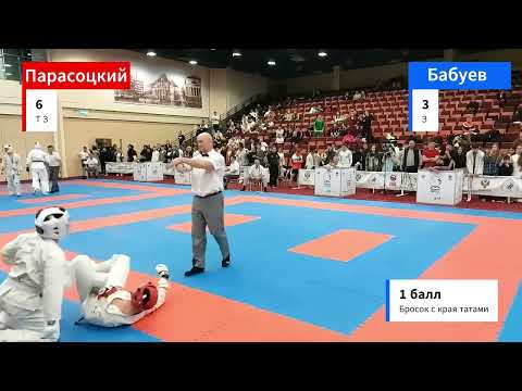 Видео: Финал Чемпионата  Мира 2024 по всестилевому каратэ  до 72